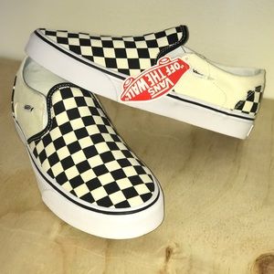 Off white checkered vans